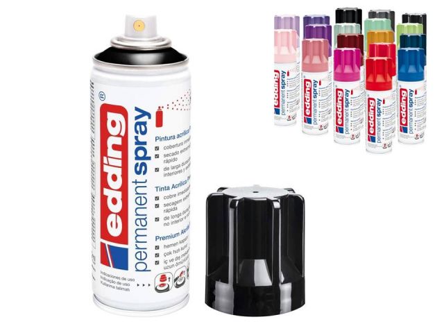 EDDING 5200-951 SPRAY PINTURA NEGRO INTENSO 200ml