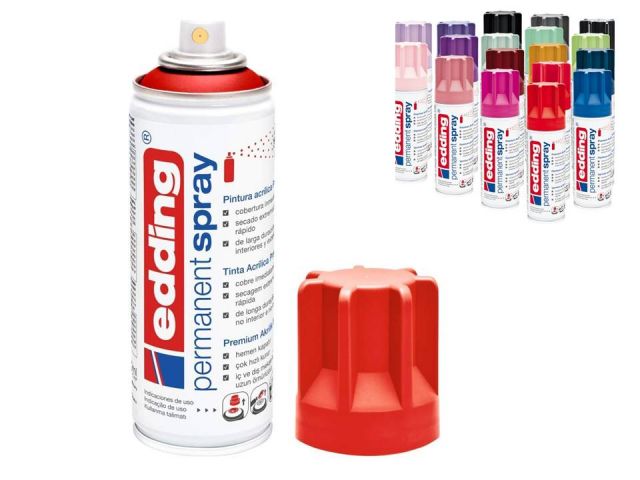 EDDING 5200-902 SPRAY PINTURA ROJO TRAF 200ml