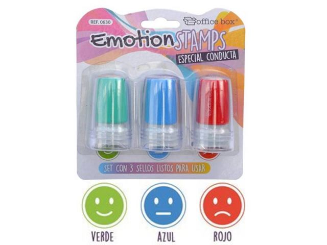 OFFICE BOX KIT 3 SELLOS EMOTION STAM CONDUCTA 0630