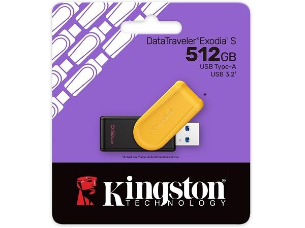 KINGSTON MEMORIA USB DATA TRAV. EXODIA S 3.2 512GB
