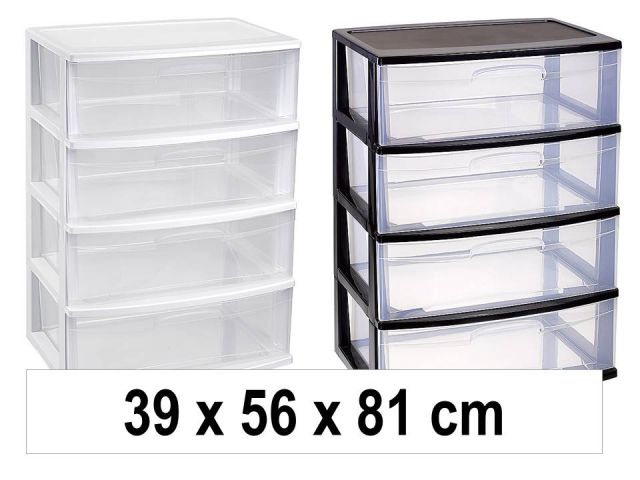 CAJONERA SUELO NILO 4 CAJONES 39,5×56×81cm