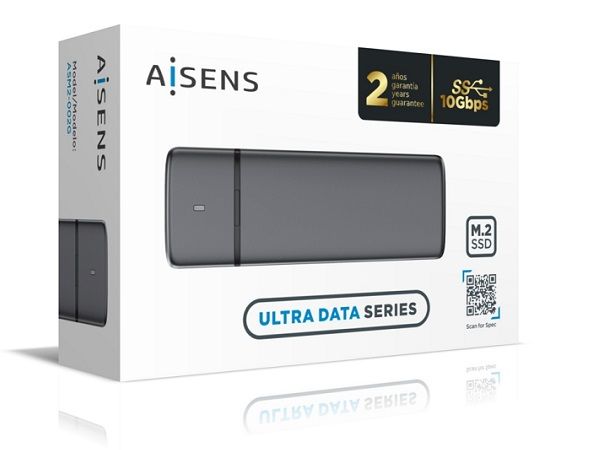 AISENS CAJA EXTERNA M.2 PARA SSDM.2 A USB 3.1