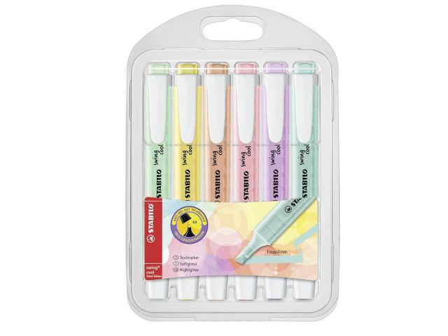STABILO SWING COOL PASTEL EST.6 MARC SURT 275/6-8 