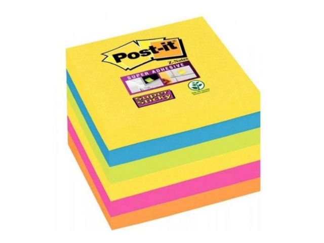 POST-IT P.5 BLOC 76X76 COLORES STD 654-5UC ULT COL