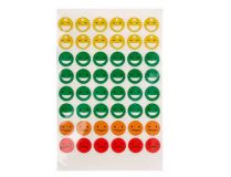 LIDERPAPEL BOLSA 12 HOJAS GOMETS CARAS 576 UNIDADE