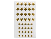 LIDERPAPEL BOLSA 5 HOJAS GOMETS ESTRELLAS DORADAS 200 UNIDADES