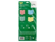 LIDERPAPEL BOLSA 12 HOJAS GOMETS SURTIDOS MEDIANOS 540 UNIDADES