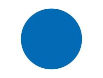 LIDERPAPEL ROLLO GOMETS REDONDO 20mm AZUL 2000 UNIDADES
