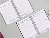 LDP AGENDA ANUAL ESPIRAL S/VISTA A5 CLASSIC 2026 NEGRO