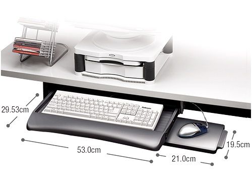 FELLOWES BANDEJA  ESTRAIBLE TECLADO  MANAGER 93804