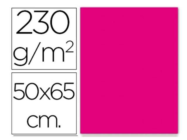 FBS 10H CARTULINAS FLUOR  240gr. 50X65 ROSA