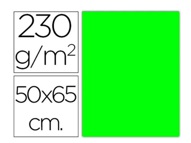 FBS 10H CARTULINAS FLUOR  240gr. 50X65 VERDE