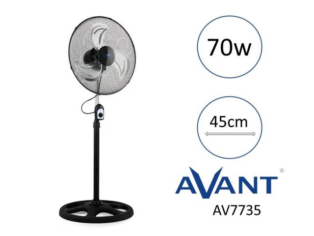 AVANT VENTILADOR PIE 70W 45cm. AV7735