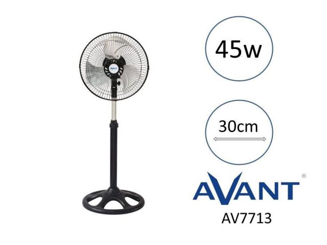 AVANT VENTILADOR PIE 45W 30cm. AV7713