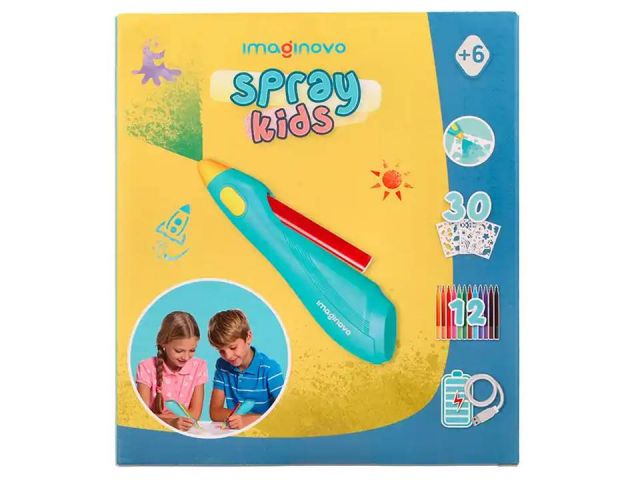 AEROGRAFO INFANTIL RECARGABLE USB F6 (IMAGINOVO)