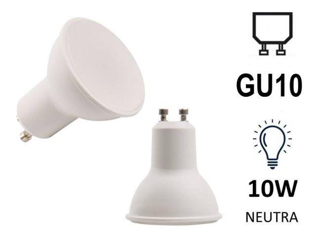 BOMBILLA LED GU10 10W LUZ NEUTRA