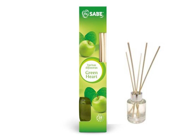 AMBIENTADOR VARITAS DIFUSORAS 40ml GREEN HEART