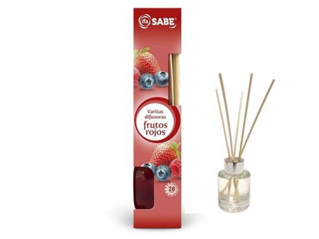 AMBIENTADOR VARITAS DIFUSORAS 40ml FRUTOS ROJOS
