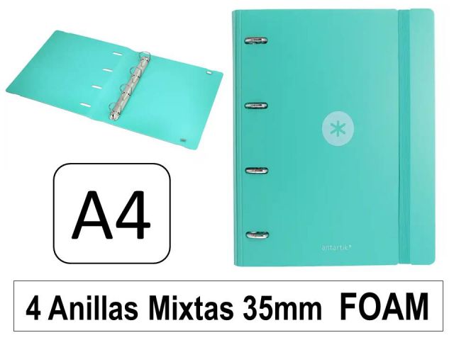 ANTARTIK CARPETA FOAM 4A 35MM MIXTAS C/GOMA MENTA