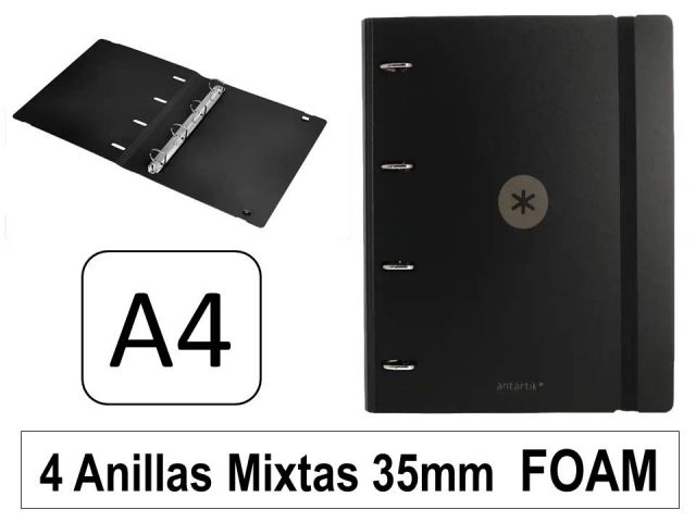  ANTARTIK CARPETA FOAM 4A 35MM MIXTAS C/GOMA NEGRO