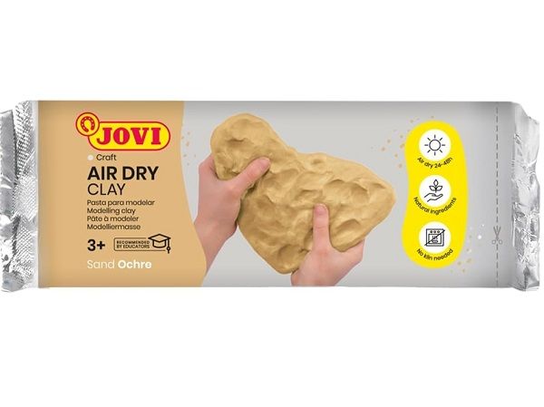 JOVI PASTILLA PASTA MODELAR 500G. OCRE  85O