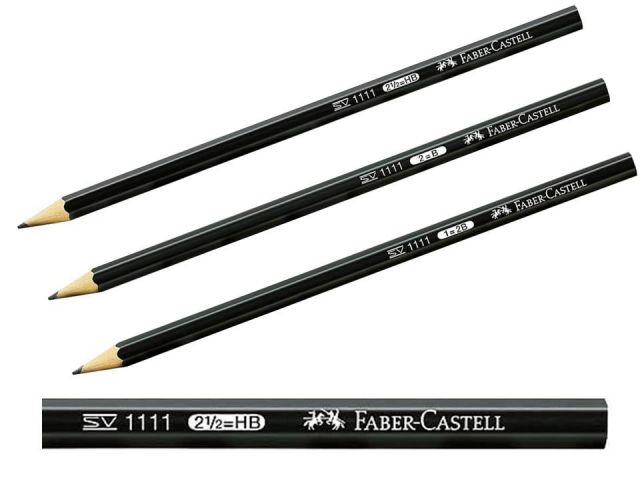 LÁPIZ GRAFITO FABER CASTELL 1111 HB