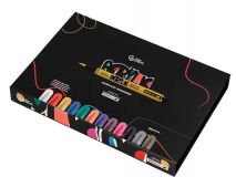 ACRYLIC MARCADOR PUNTA PINCEL 0,5-5mm ESTUCHE 12 COLOR