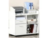 MESA AUXILIAR MULTIUSOS 80x40x72cm BLANCO