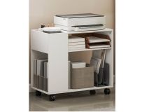 MESA AUXILIAR MULTIUSOS 70x34x60cm BLANCO