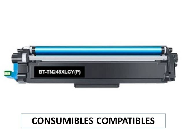 TONER COMPATIBLE BROTHER TN-248XL CYAN