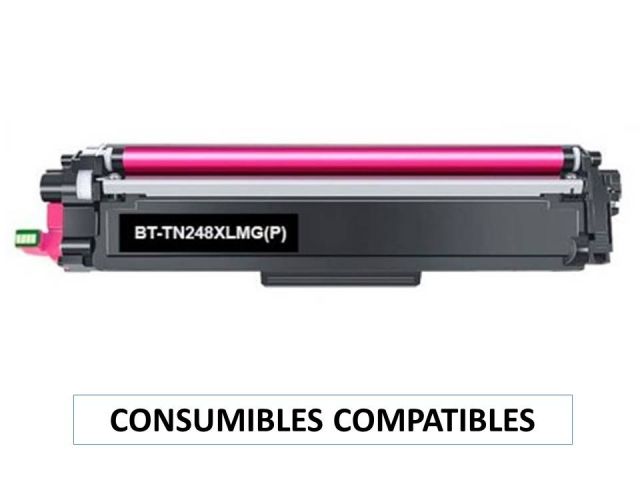 TONER COMPATIBLE BROTHER TN-248XL MAGENTA